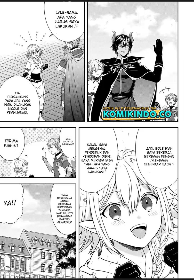 Tensei Ryoushu no Yuuryou Kaitaku: Zensei no Kioku o Ikashite White ni Tsutometara, Yuunou na Jinzai ga Atsumari Sugimashita Chapter 20.1 Gambar 6