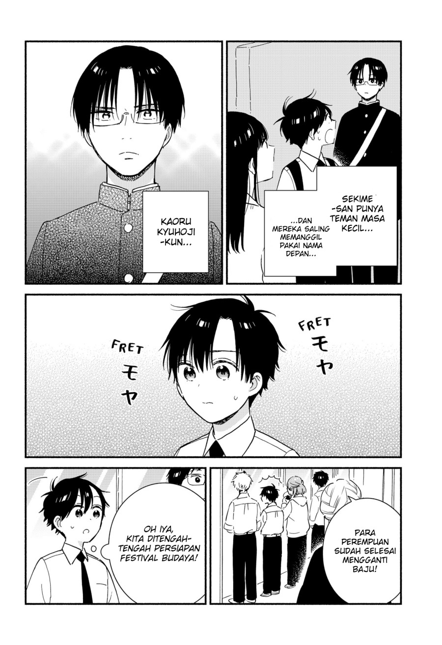 Sekimen Shinaide Sekime-san (Serialization) Chapter 32 Gambar 3