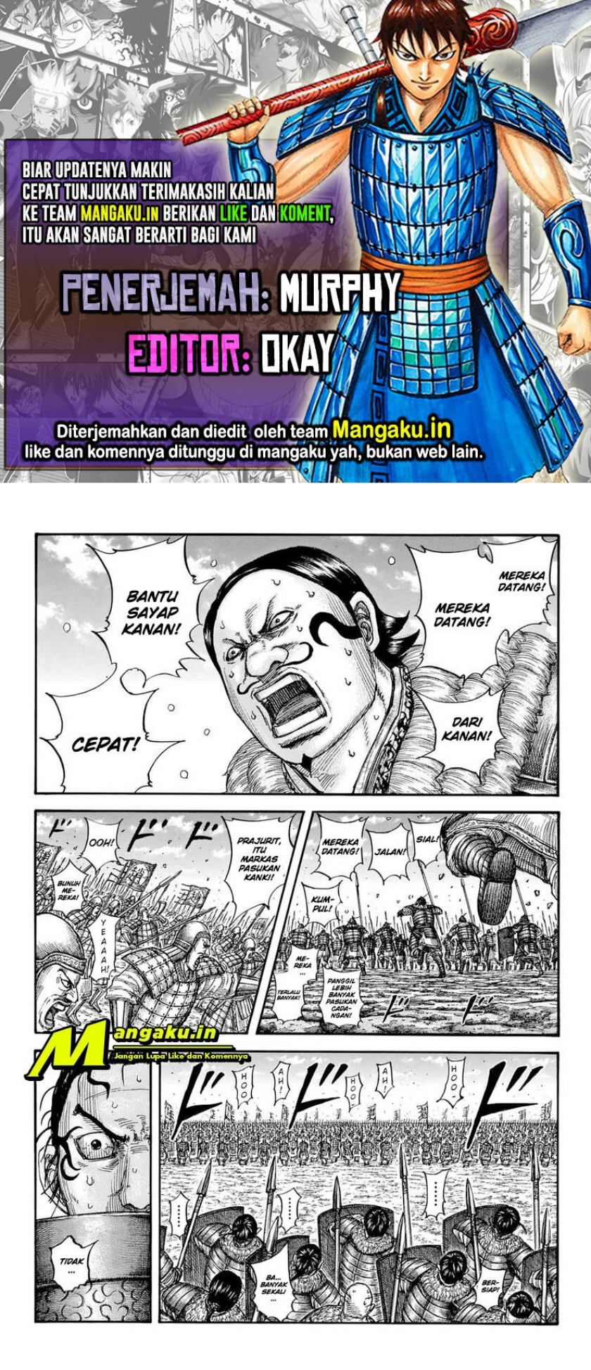 Baca Komik Kingdom Chapter 718 Gambar 1