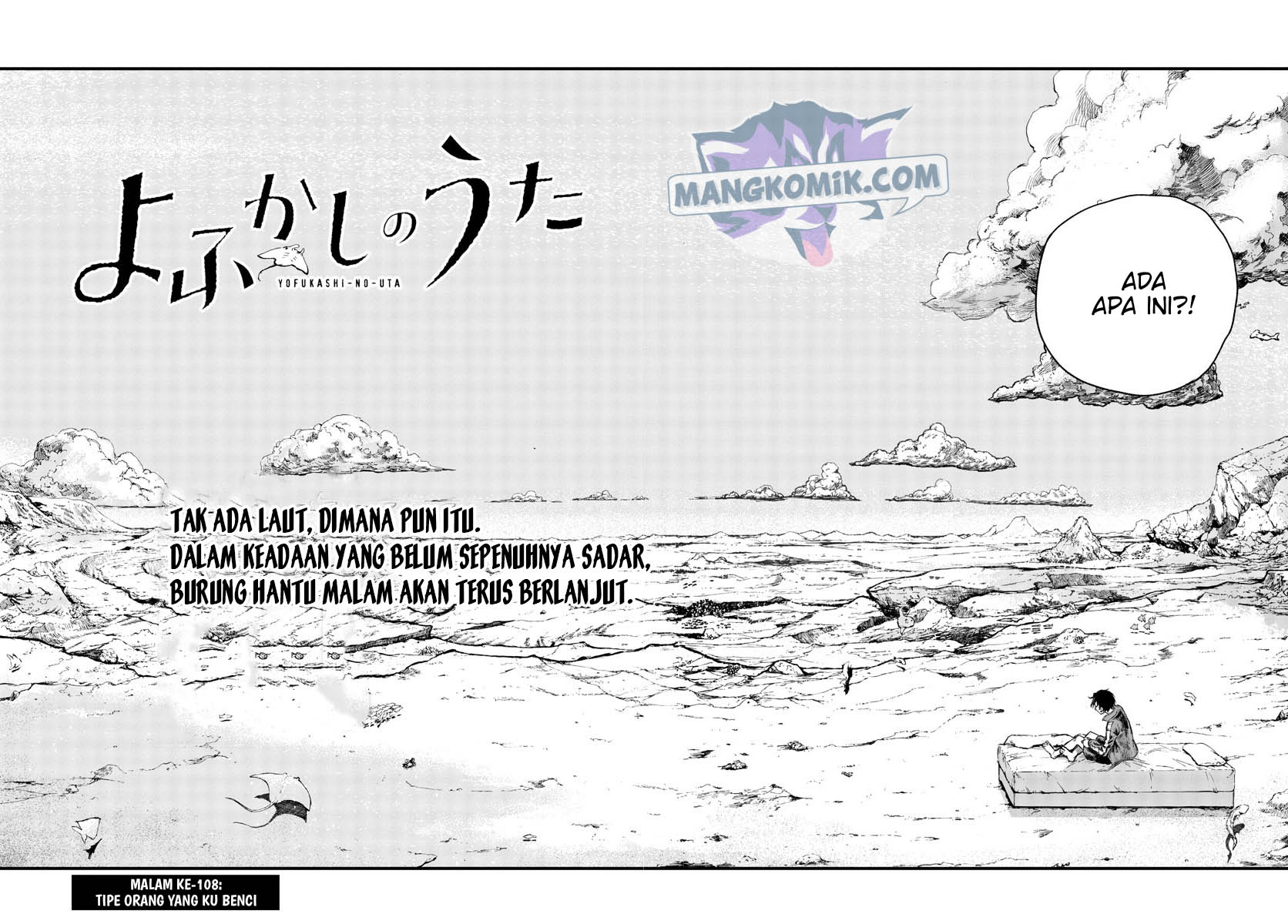 Yofukashi no Uta Chapter 108 Gambar 3