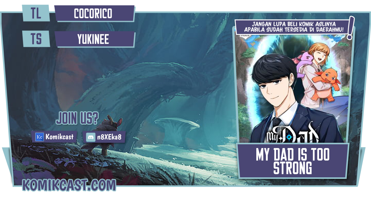 Baca Komik My Dad Is Too Strong Chapter 81 Gambar 1