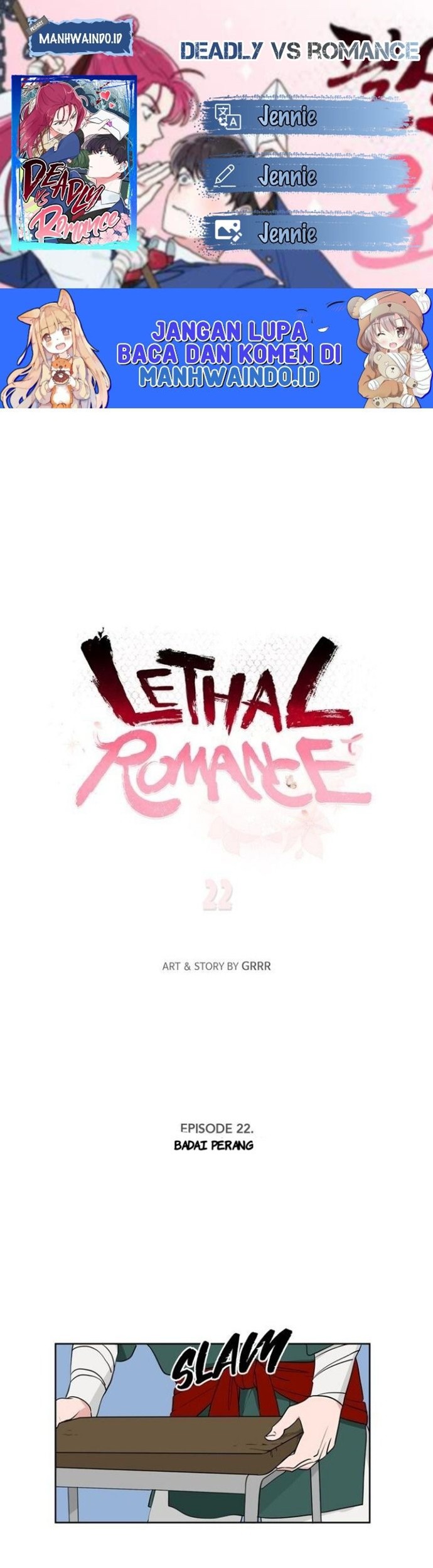 Baca Komik Deadly VS Romance (Lethal Romance) Chapter 22 Gambar 1