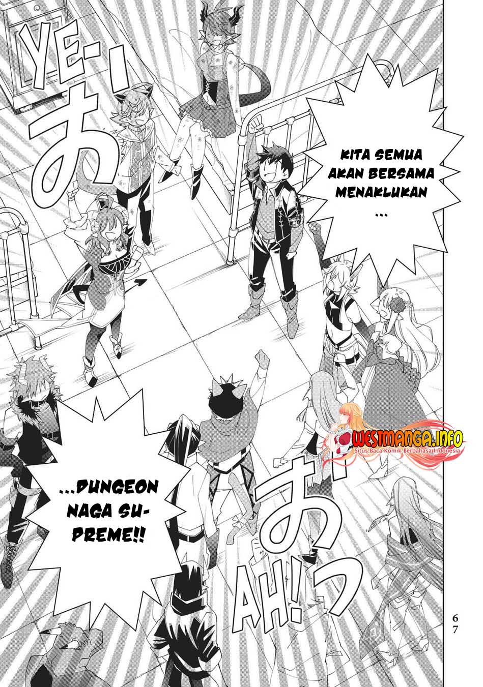 Jishou! Heibon Mazoku no Eiyuu Life: B-kyuu Mazoku nano ni Cheat Dungeon wo Tsukutteshimatta Kekka Chapter 36 Gambar 23