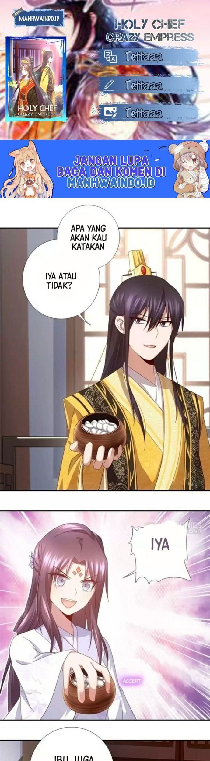 Baca Komik Holy Chef, Crazy Empress Chapter 56 Gambar 1