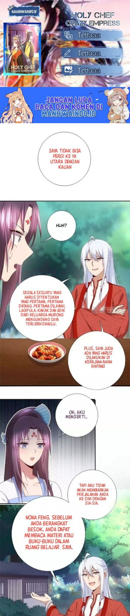 Baca Komik Holy Chef, Crazy Empress Chapter 50 Gambar 1