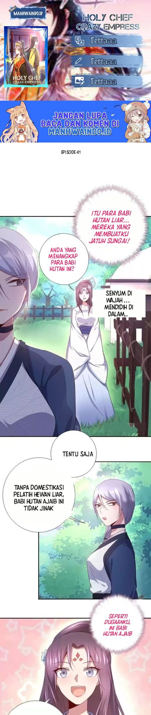Baca Komik Holy Chef, Crazy Empress Chapter 41 Gambar 1