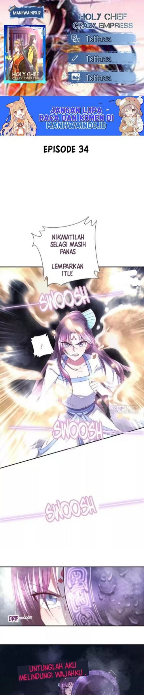 Baca Komik Holy Chef, Crazy Empress Chapter 34 Gambar 1