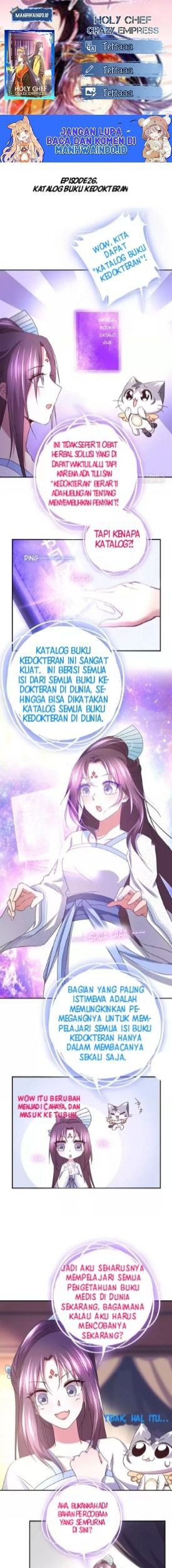 Baca Komik Holy Chef, Crazy Empress Chapter 26 Gambar 1