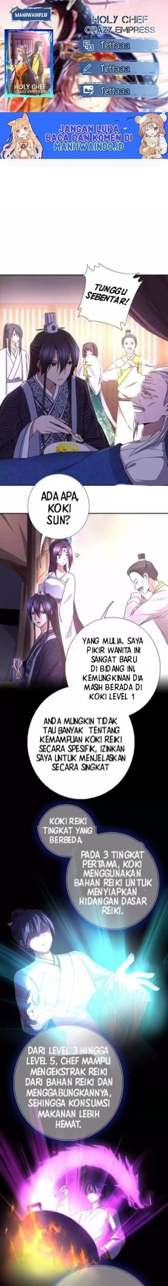 Baca Komik Holy Chef, Crazy Empress Chapter 25 Gambar 1