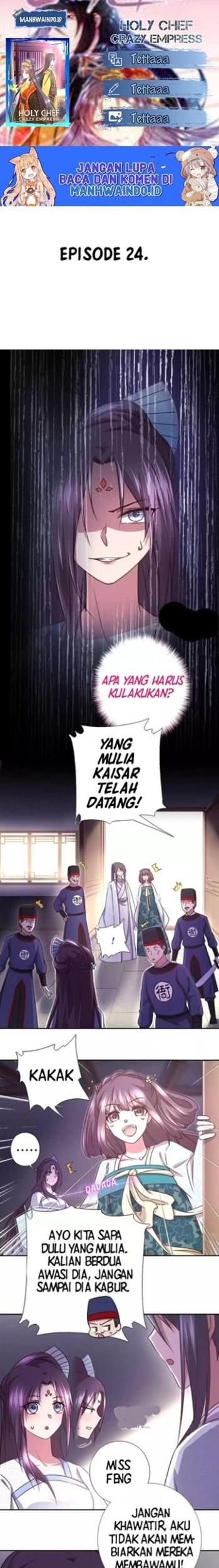 Baca Komik Holy Chef, Crazy Empress Chapter 24 Gambar 1