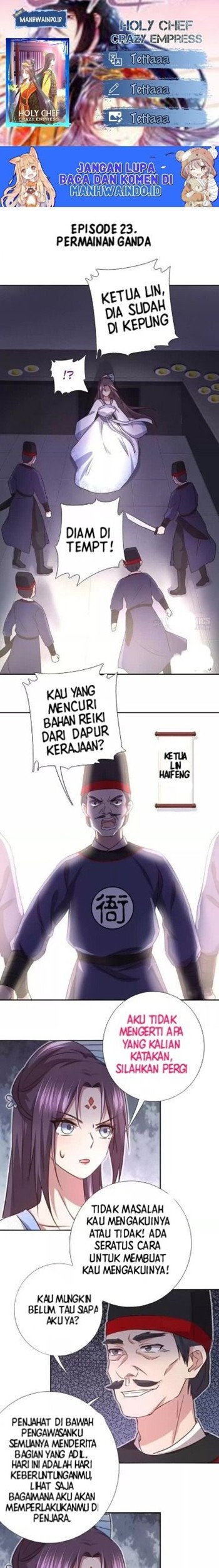 Baca Komik Holy Chef, Crazy Empress Chapter 23 Gambar 1