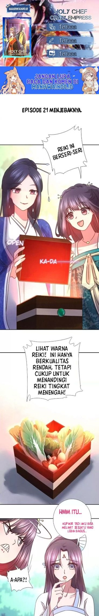 Baca Komik Holy Chef, Crazy Empress Chapter 21 Gambar 1