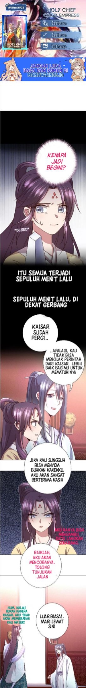 Baca Komik Holy Chef, Crazy Empress Chapter 16 Gambar 1