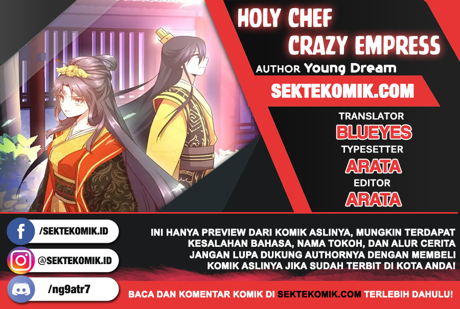 Baca Komik Holy Chef, Crazy Empress Chapter 01 Gambar 1