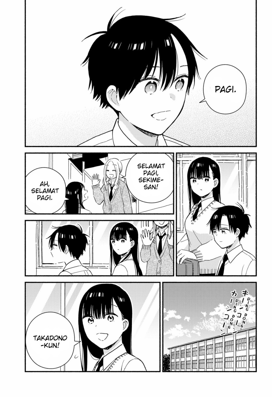 Sekimen Shinaide Sekime-san (Serialization) Chapter 35 Gambar 4