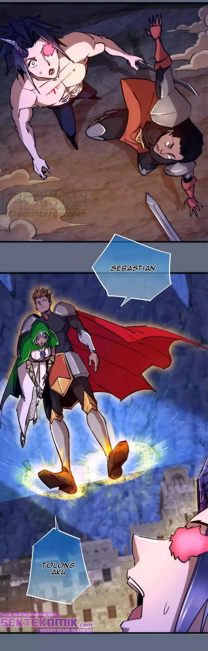 I’m Not The Overlord Chapter 100 Gambar 35