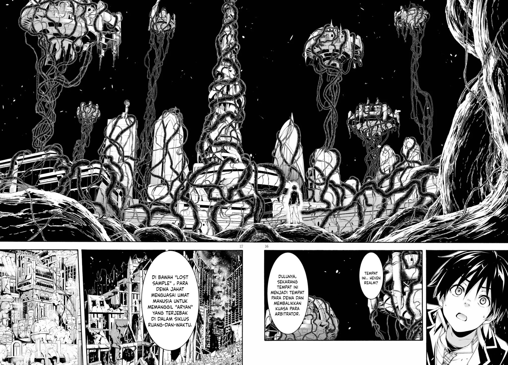 Trinity Seven Chapter 125 Gambar 17
