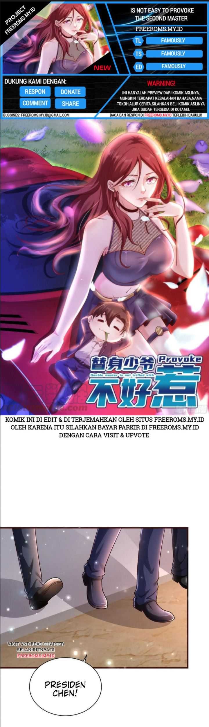 Baca Komik Is Not Easy To Provoke The Second Master Chapter 22 Gambar 1