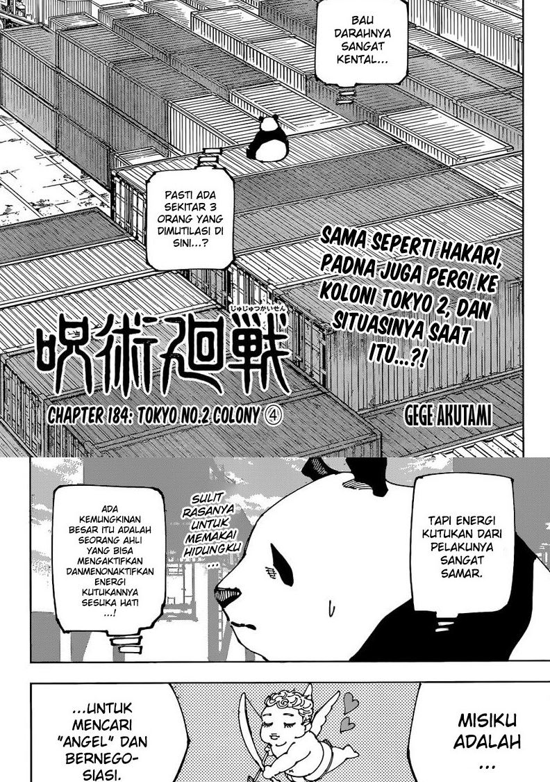 Baca Jujutsu Kaisen Chapter 184 Gambar 2