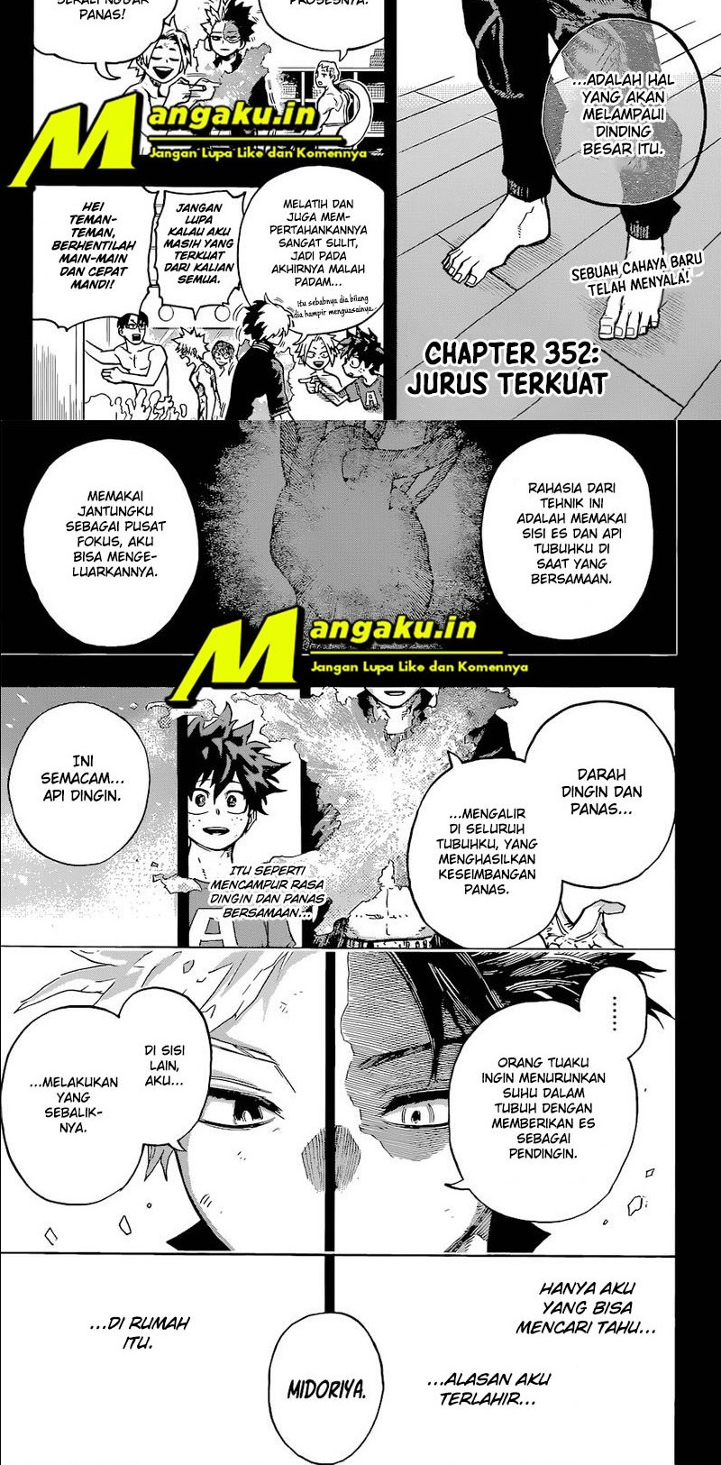 Baca Boku no Hero Academia Chapter 352 Gambar 2