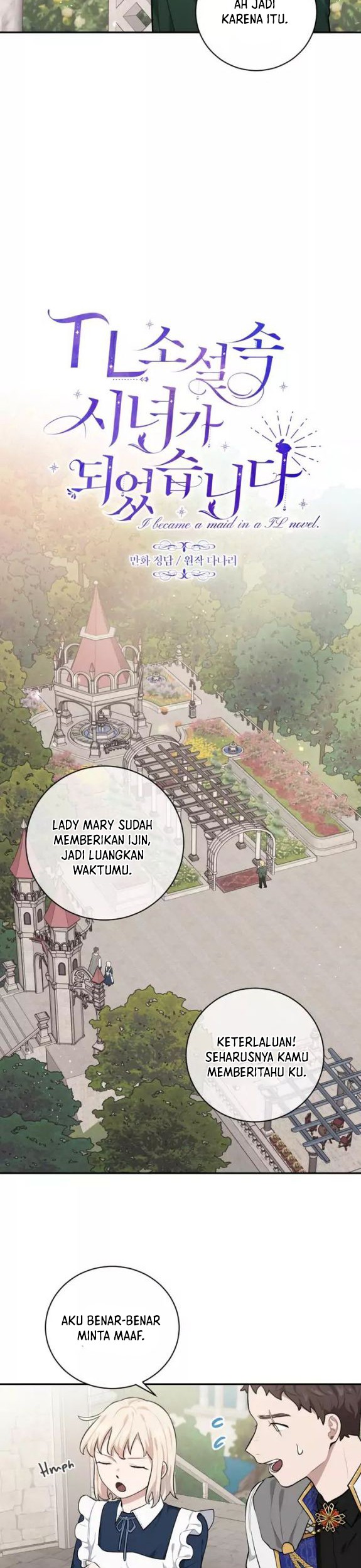 I Became a Maid in a TL Novel Chapter 25 Gambar 16