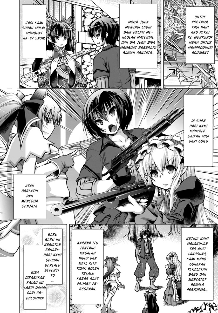 Gunota ga Mahou Sekai ni Tensei Shitara, Gendai Heiki de Guntai Harem o Tsukucchaimashita!? Chapter 27 Gambar 22