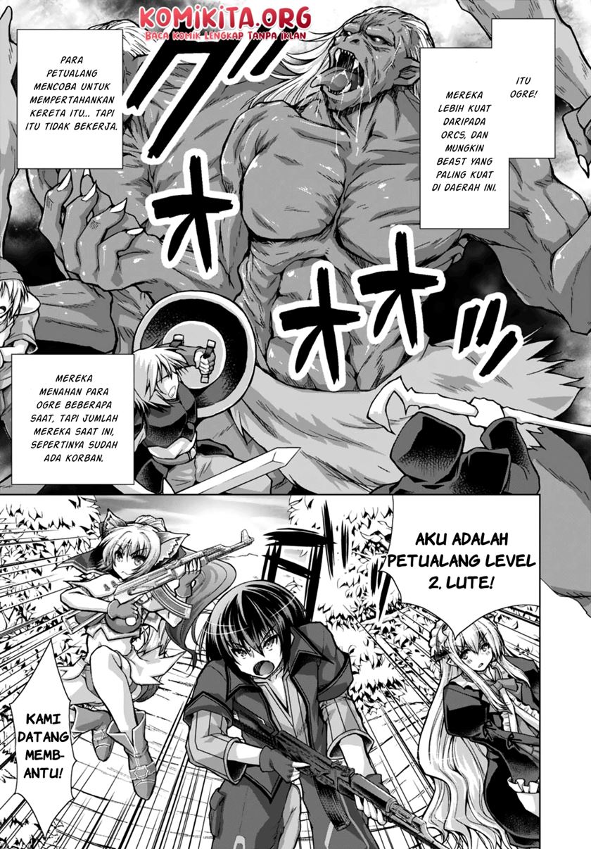 Gunota ga Mahou Sekai ni Tensei Shitara, Gendai Heiki de Guntai Harem o Tsukucchaimashita!? Chapter 27 Gambar 27