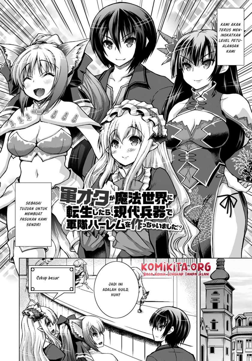 Gunota ga Mahou Sekai ni Tensei Shitara, Gendai Heiki de Guntai Harem o Tsukucchaimashita!? Chapter 27 Gambar 5