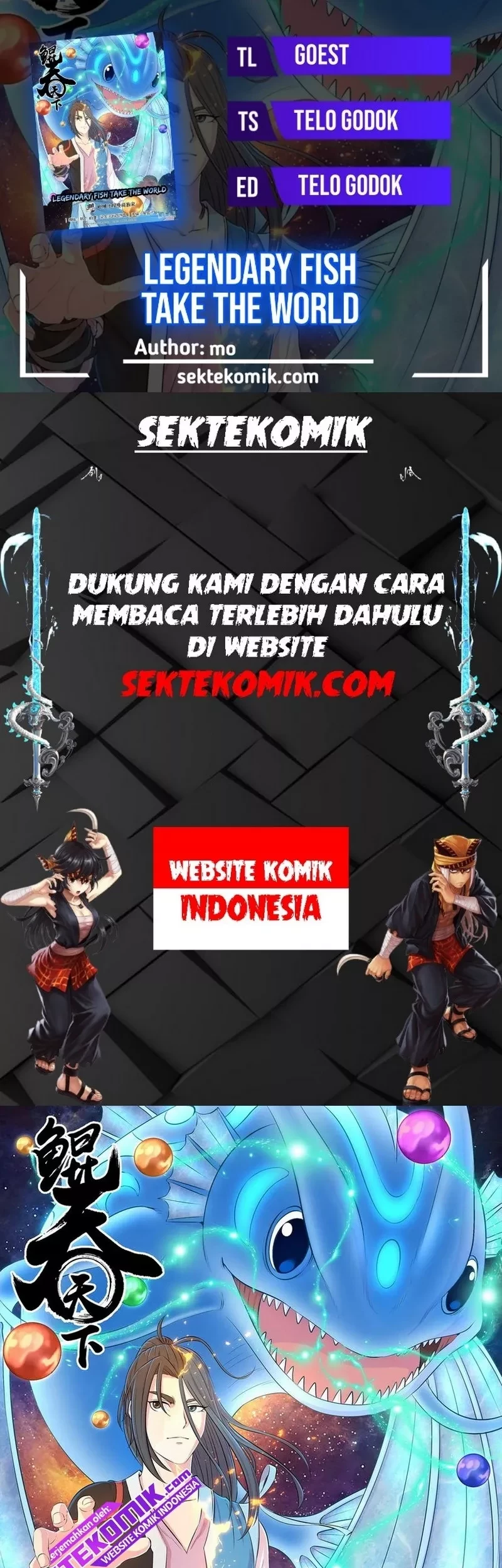 Baca Komik Legendary Fish Take The World Chapter 88 Gambar 1