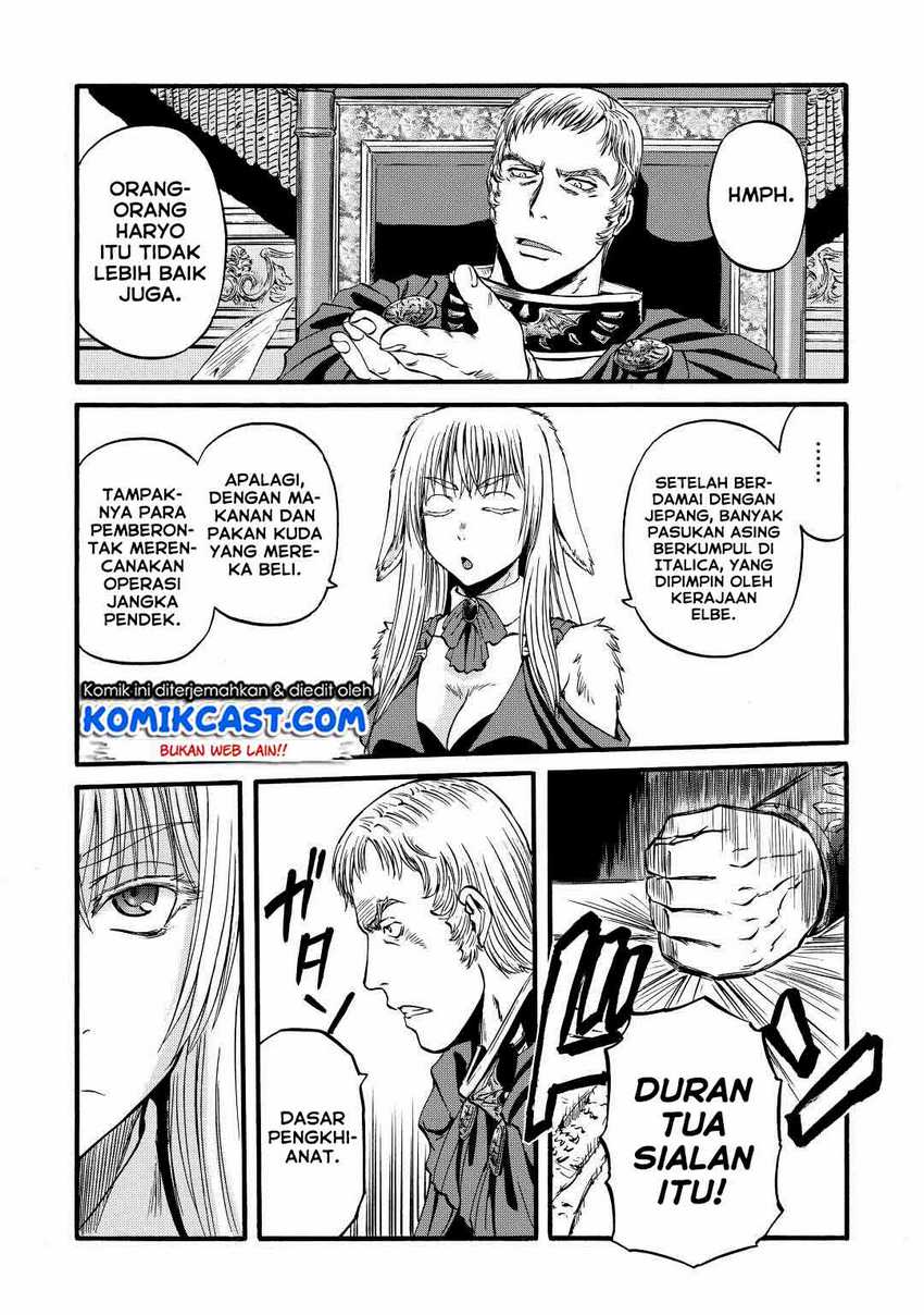 Gate – Jietai Kare no Chi nite Kaku Tatakeri Chapter 113 Gambar 19
