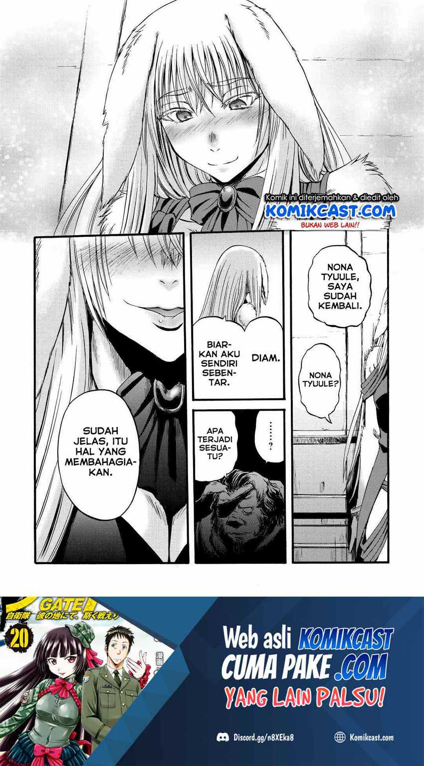 Gate – Jietai Kare no Chi nite Kaku Tatakeri Chapter 113 Gambar 35