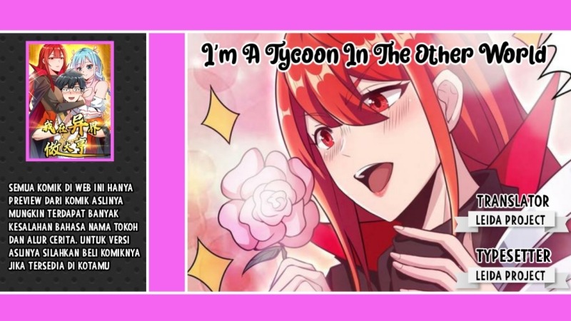 Baca Komik I’m A Tycoon In The Other World Chapter 01 Gambar 1