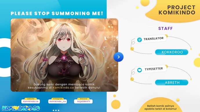 Baca Komik Please Stop Summoning Me! Chapter 08 Gambar 1