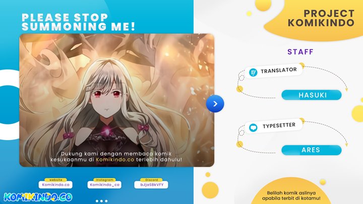 Baca Komik Please Stop Summoning Me! Chapter 03 Gambar 1