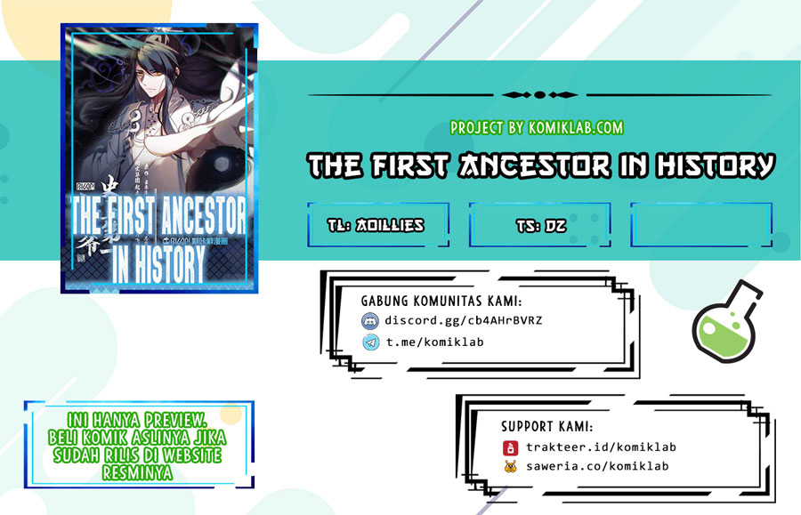 Baca Komik The First Ancestor in History Chapter 04 Gambar 1