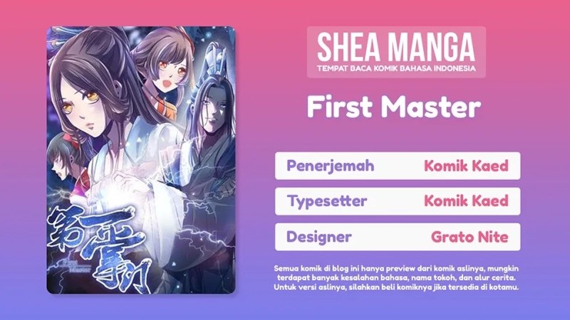 Baca Komik First Master Chapter 09 Gambar 1