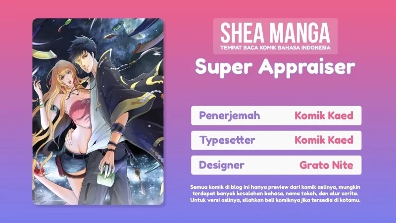 Baca Komik Super Appraiser Chapter 04 Gambar 1