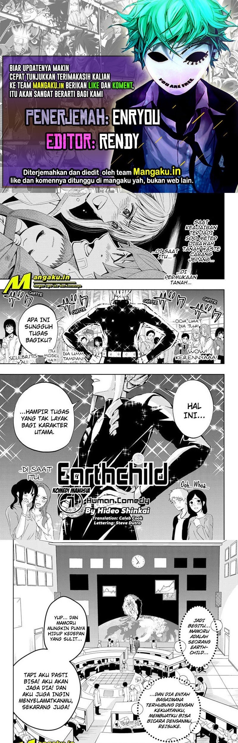 Baca Komik Earthchild Chapter 07 Gambar 1