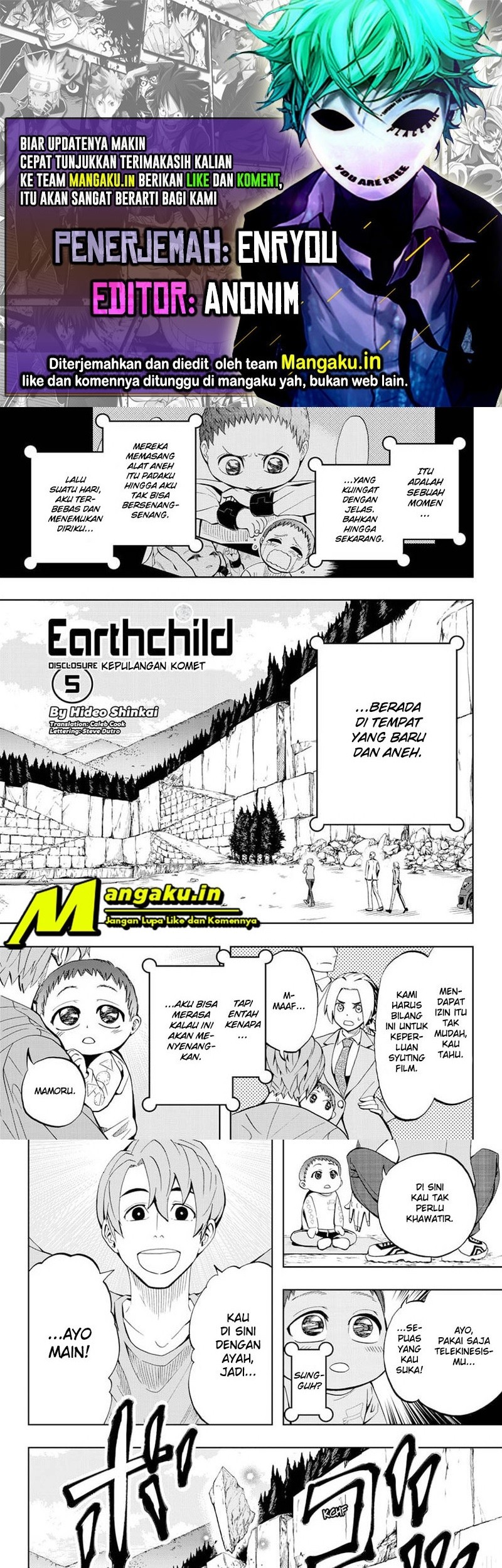 Baca Komik Earthchild Chapter 05 Gambar 1
