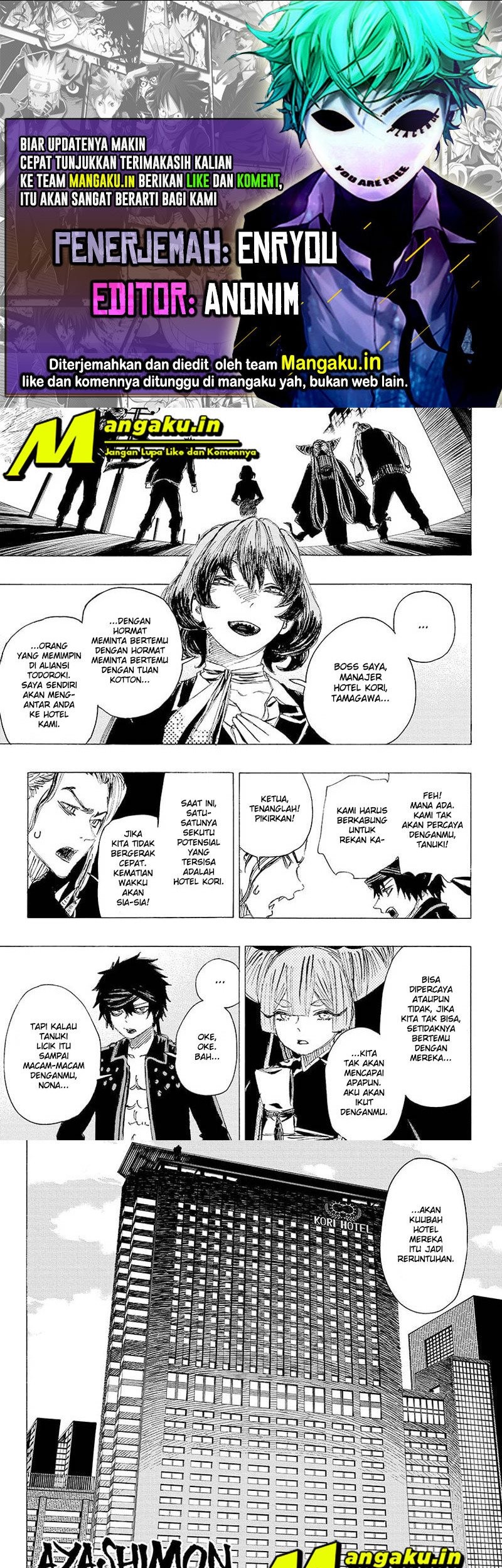 Baca Komik Ayashimon Chapter 21 Gambar 1