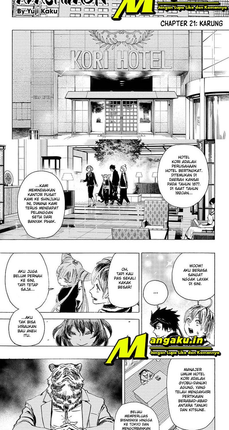 Baca  Ayashimon Chapter 21 Gambar 2
