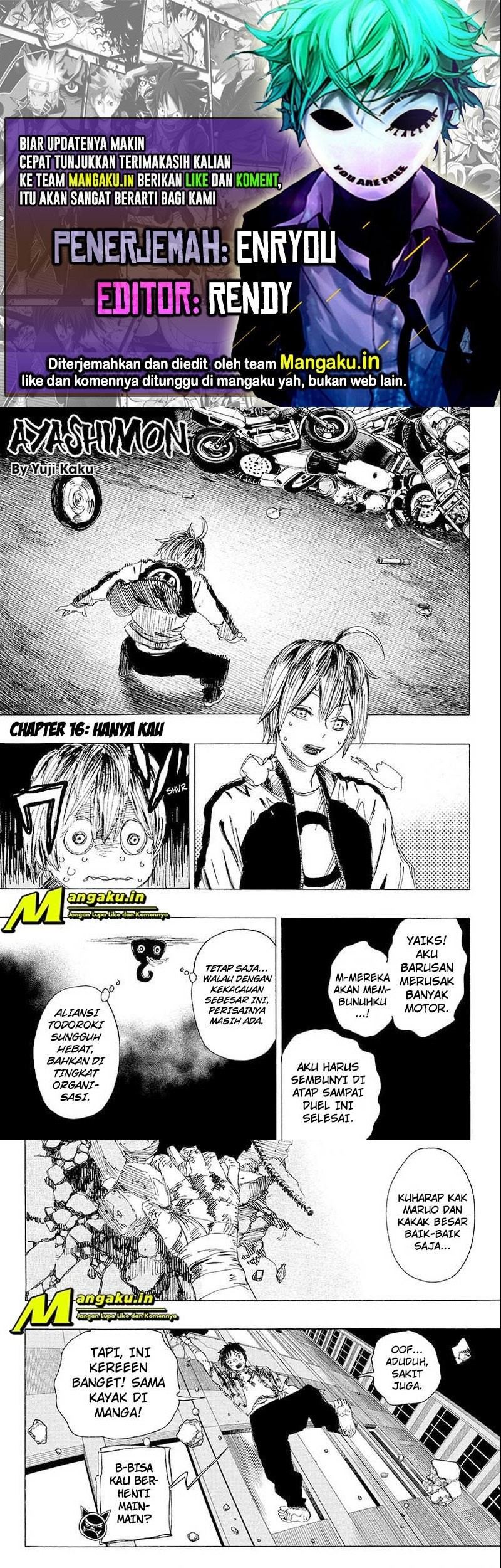 Baca Komik Ayashimon Chapter 16 Gambar 1