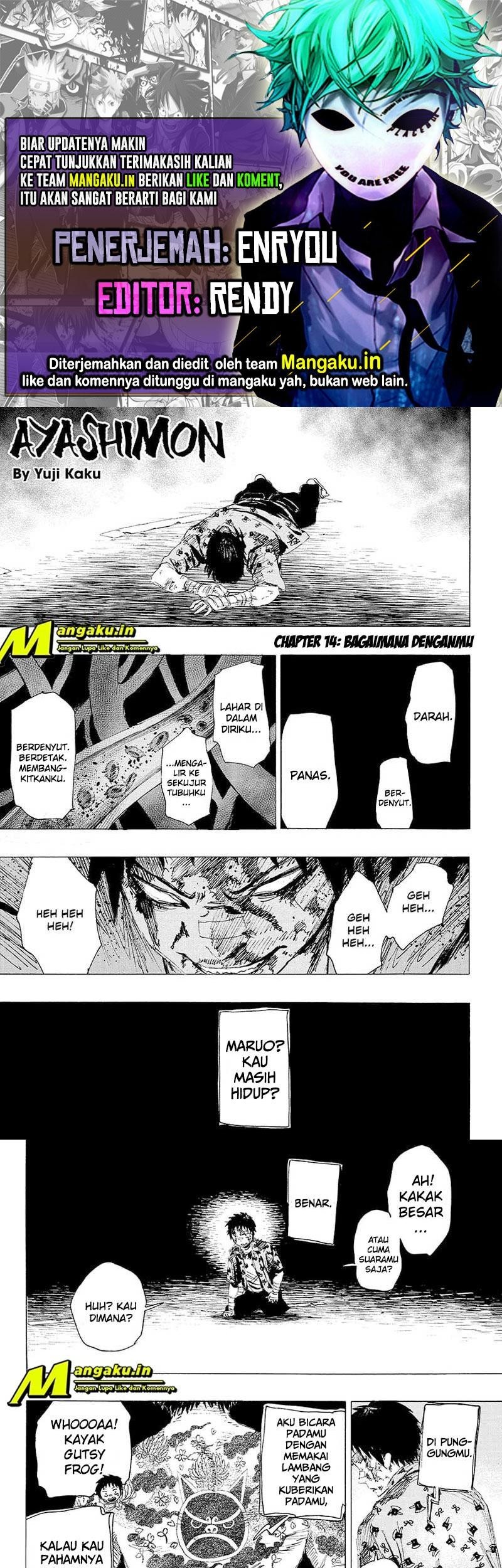 Baca Komik Ayashimon Chapter 14 Gambar 1