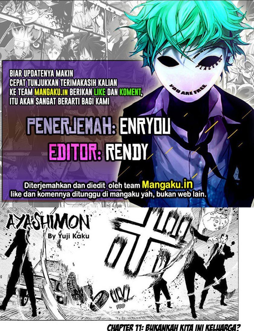 Baca Komik Ayashimon Chapter 11 Gambar 1