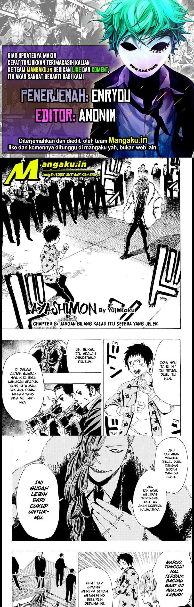 Baca Komik Ayashimon Chapter 08 Gambar 1