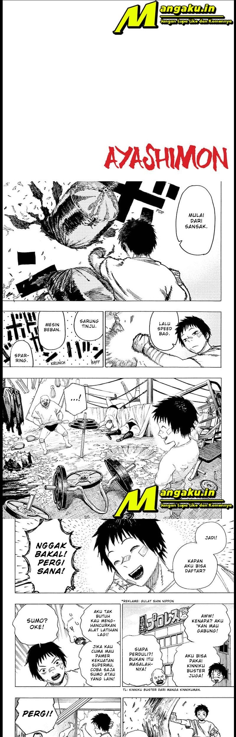 Ayashimon Chapter 01.1 Gambar 3