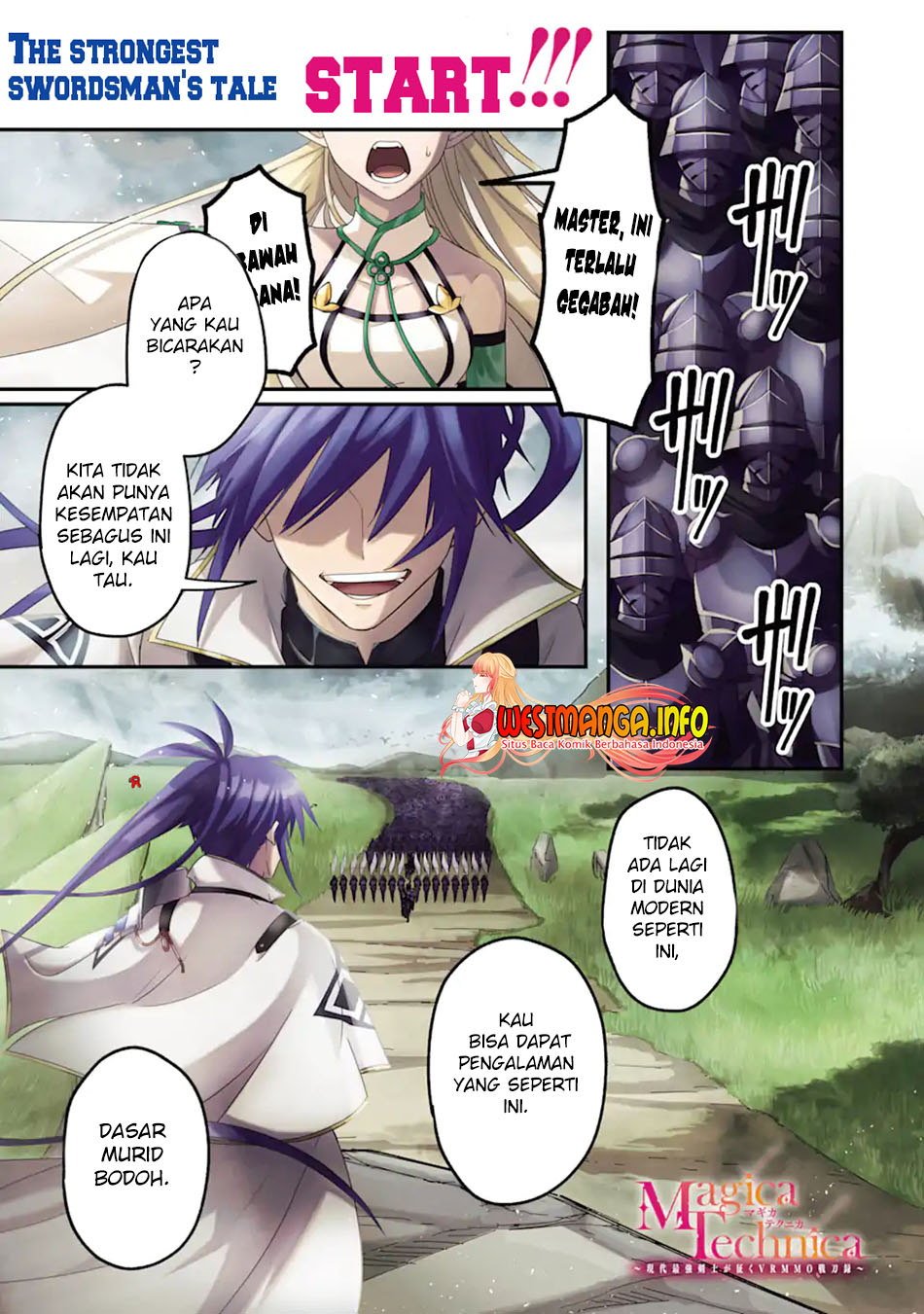 Magica Technica ~Sword Demon Rakshasa’s VRMMO Battle Record~ Chapter 01.1 Gambar 4
