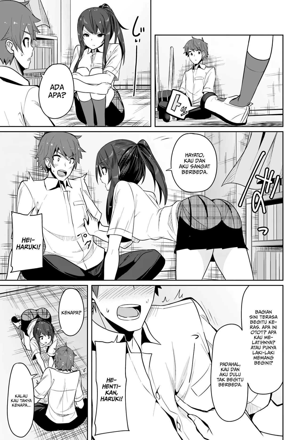 A Neat and Pretty Girl at My New School Is a Childhood Friend Who I Used To Play With Thinking She Was a Boy Chapter 03 Gambar 15