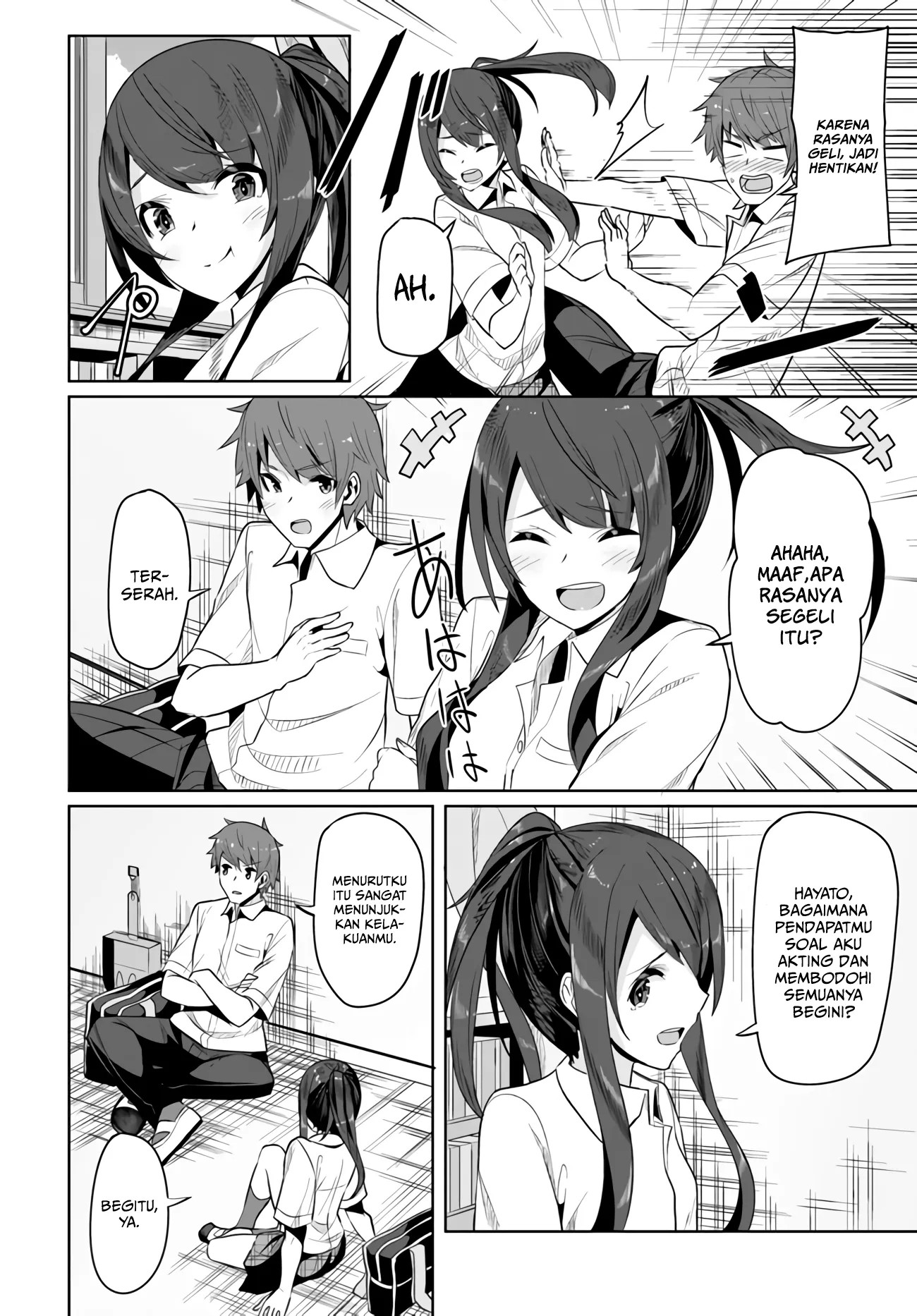 A Neat and Pretty Girl at My New School Is a Childhood Friend Who I Used To Play With Thinking She Was a Boy Chapter 03 Gambar 16
