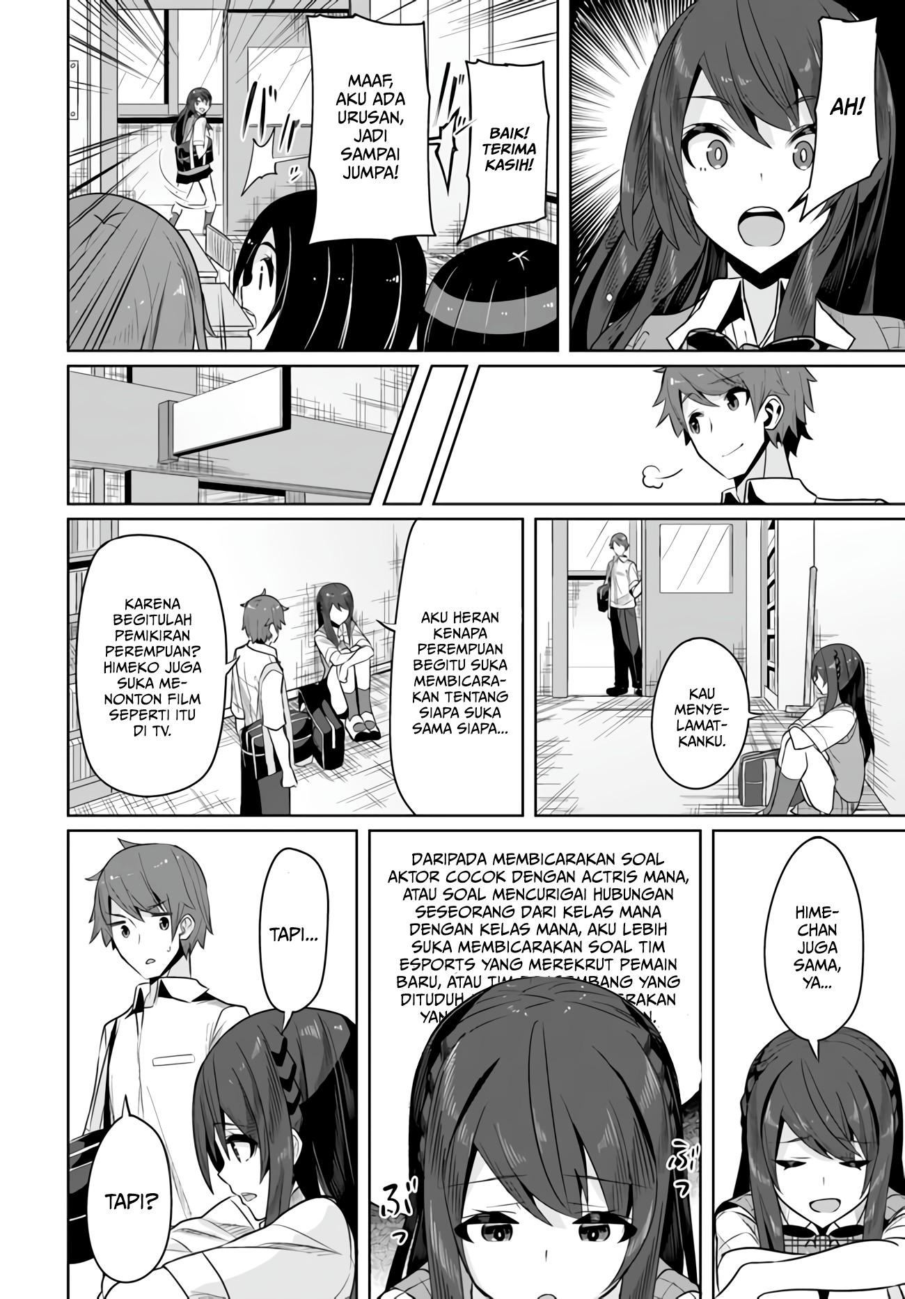 A Neat and Pretty Girl at My New School Is a Childhood Friend Who I Used To Play With Thinking She Was a Boy Chapter 03 Gambar 22